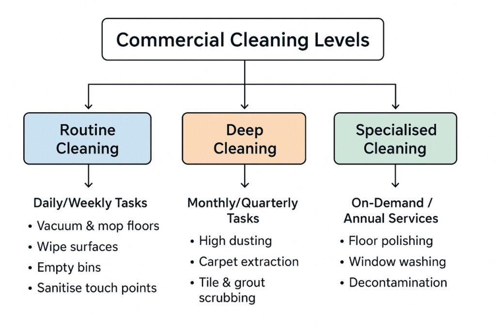 What Does Commercial Cleaning Include?