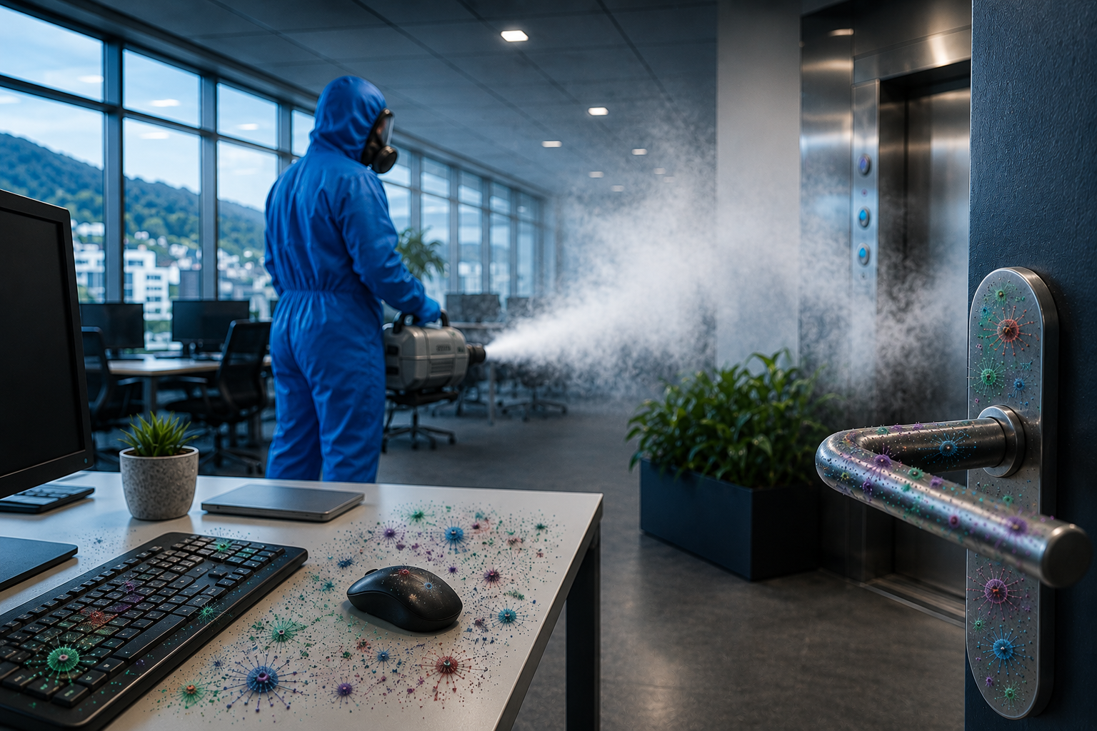 Why Does Fogging Keep Failing? The Truth About Surface Re-Contamination in NZ Workplaces